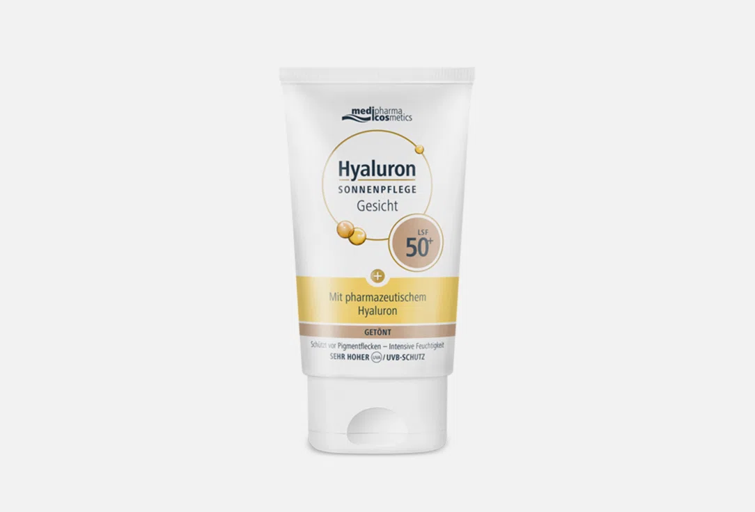 Medipharma Cosmetics Крем для лица солнцезащитный Hyaluron SPF50 50мл