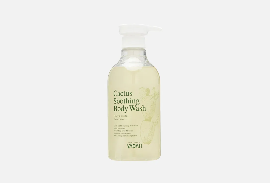 YADAH Гель д/душа Cactus Soothing 700мл