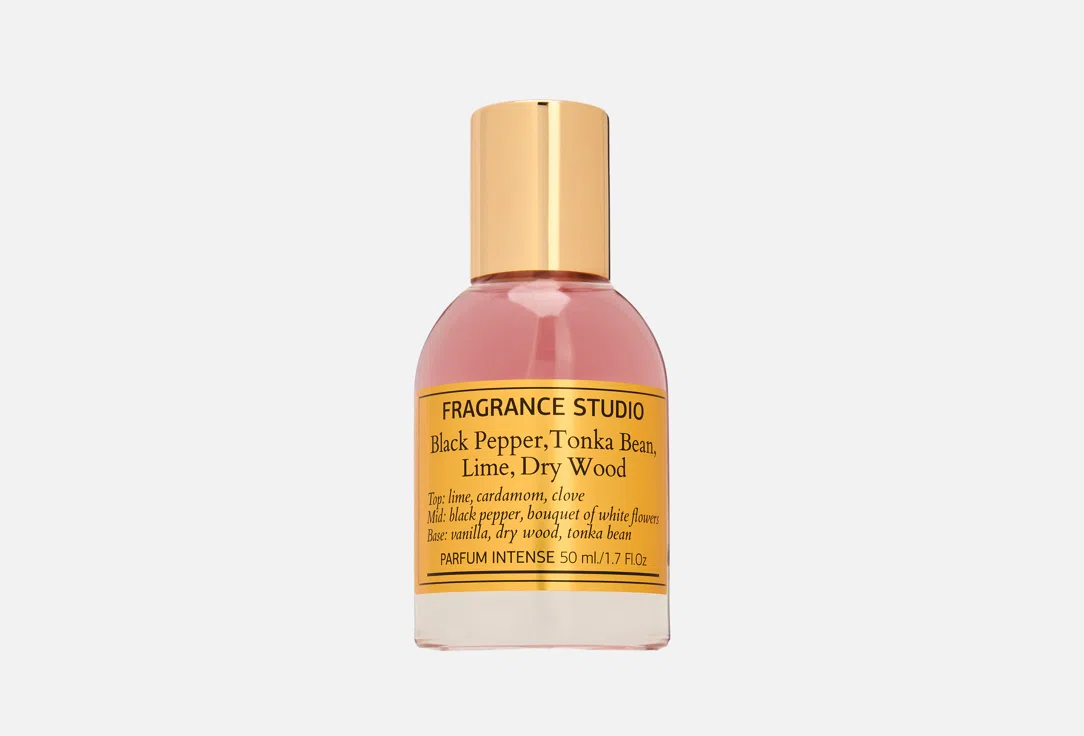 ProNiche Духи Fragrance Studio Black pepper Tonka bean Lime Dry wood 50мл