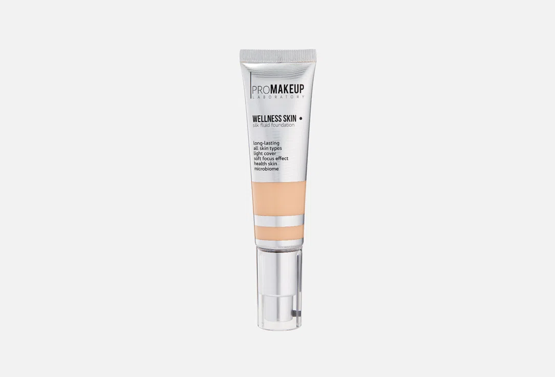 PROMAKEUP laboratory Тональный флюид для лица Wellness skin Silk 105 30мл