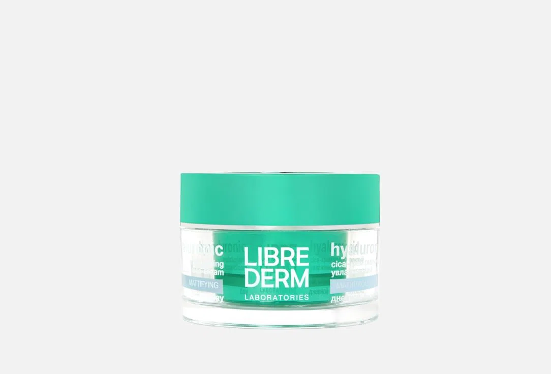 Cica-крем для лица Librederm Hyaluronic дневной матирующий, 50 мл