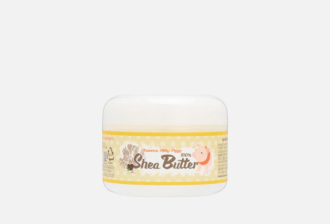Масло ши для лица и тела Elizavecca Milky Piggy Shea Butter 100%, 88 г