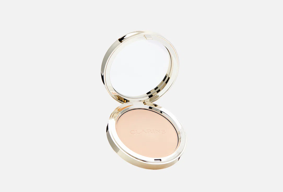 Пудра компактная матирующая Clarins Ever Matte, оттенок 02 Light, 10 г