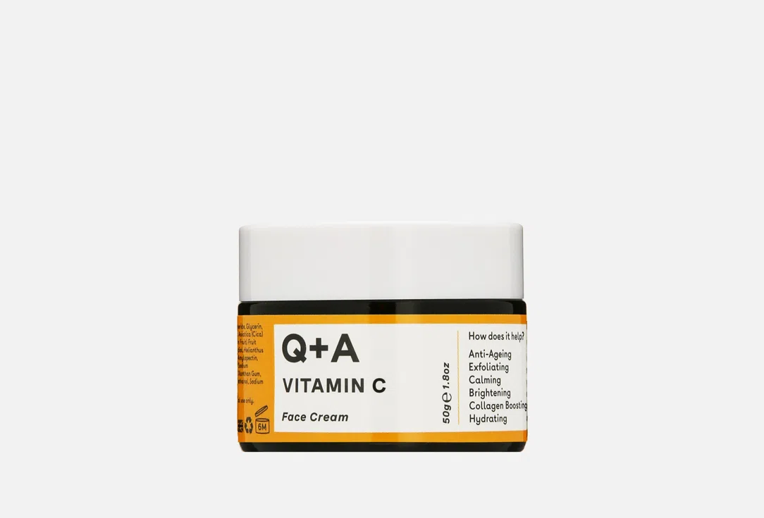 Q+A Крем для лица Vitamin C 50мл