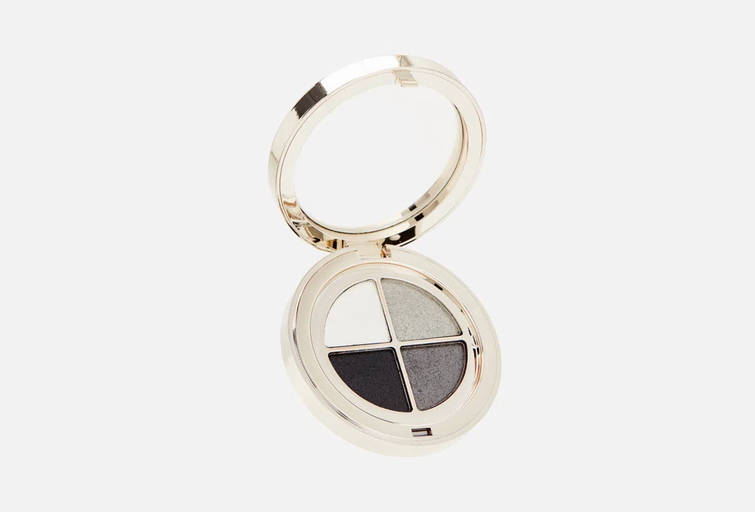 Тени для век Clarins Ombre 4 Couleurs четырехцветные, оттенок 09 Onyx gradation, 4,2 г