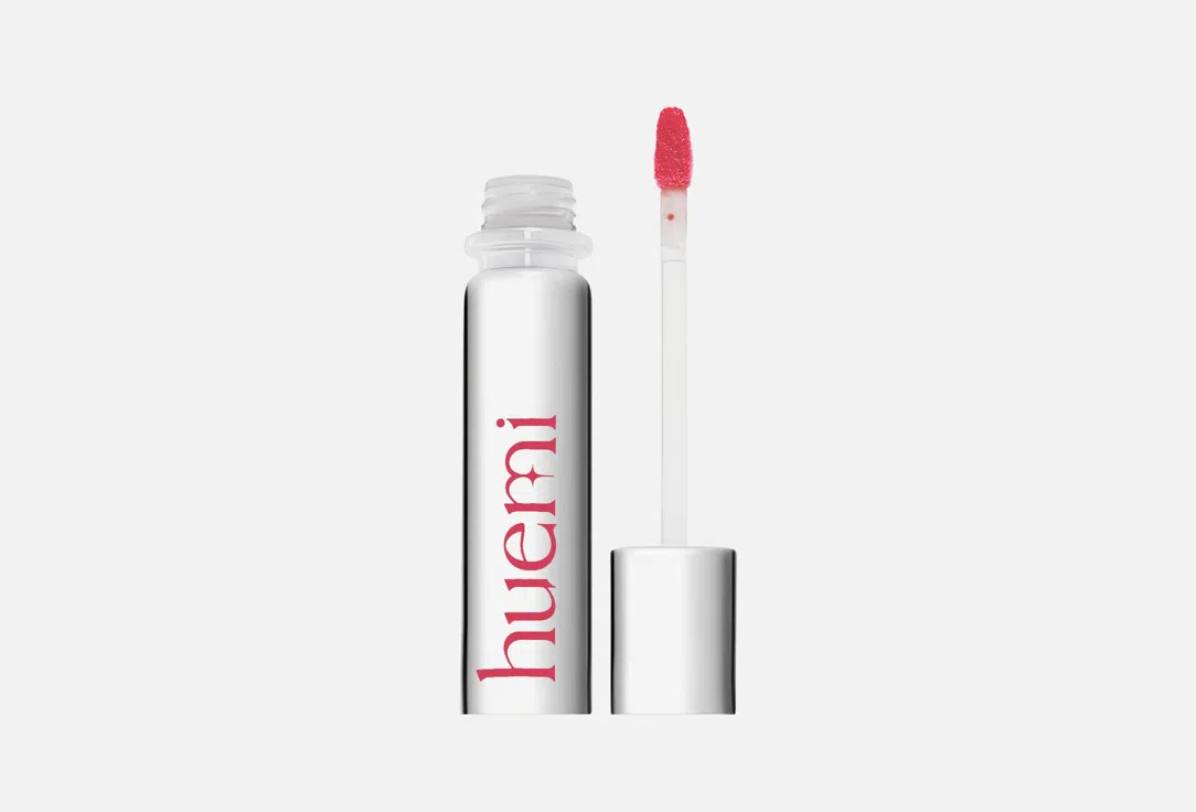 Huemi Тающий блеск для губ с эффектом глянца melting glaze lip gloss 04 Flare Pink, 3.6 г