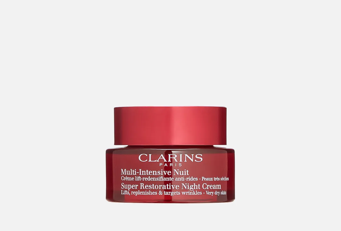 Ночной крем для лица Clarins Multi-Intensive, для сухой кожи, 50 мл