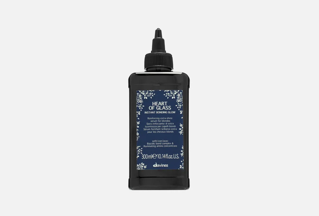 Сыворотка для волос Davines Heart of Glass Instant Bonding Glow, 300 мл