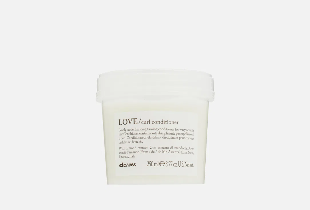 Кондиционер для волос Davines Love для усиления завитка, 250 мл