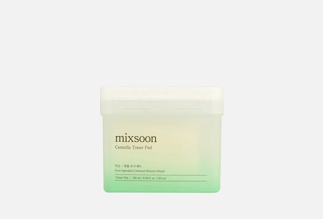 Mixsoon Тонер-пэды для лица Centella 180мл