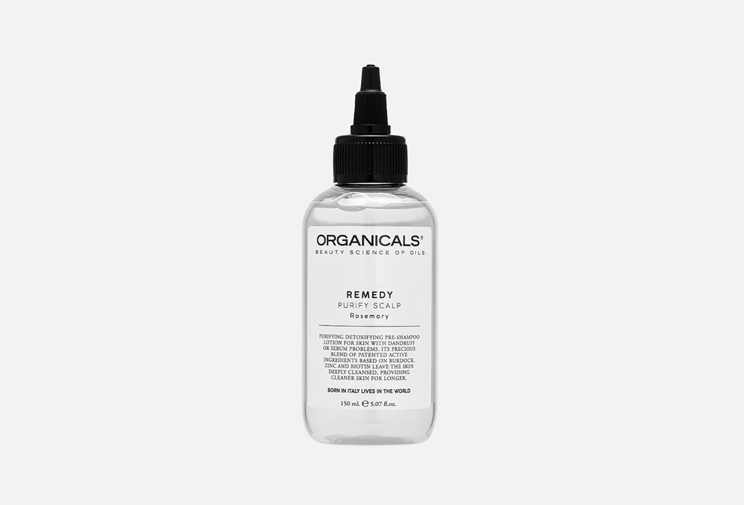 ORGANICALS Лосьон д/очищения кожи головы PURIFY SCALP Rosemary 150мл