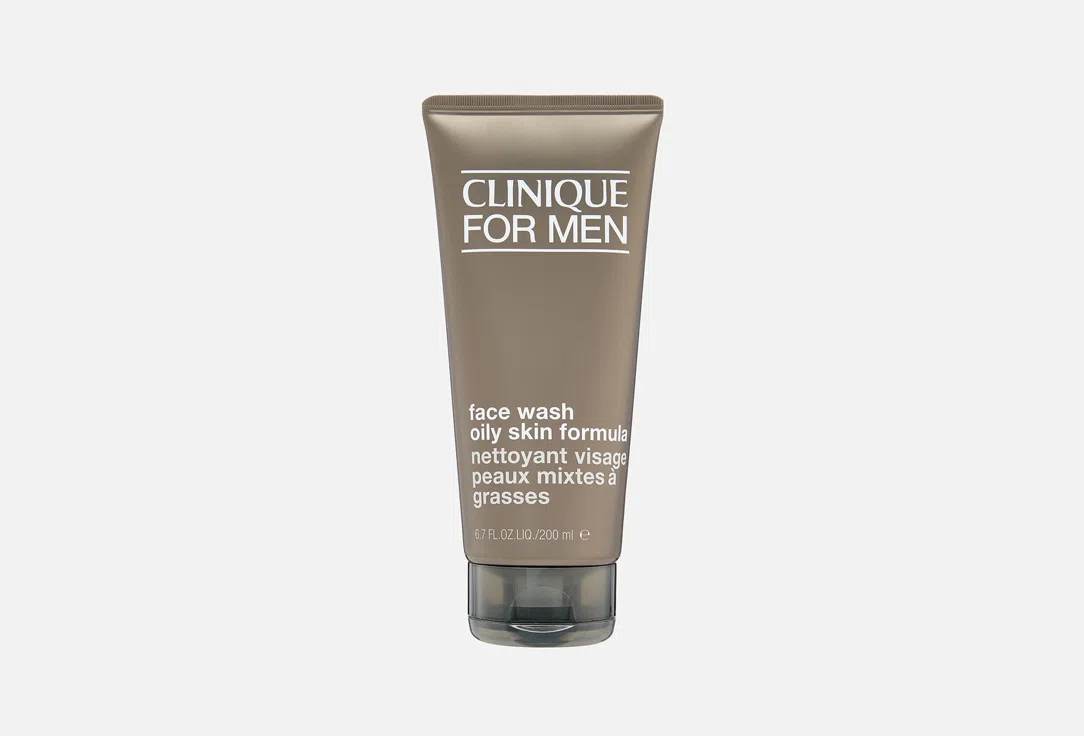 Жидкое мыло для лица мужское Clinique For Men Face Wash для жирной кожи, 100 мл