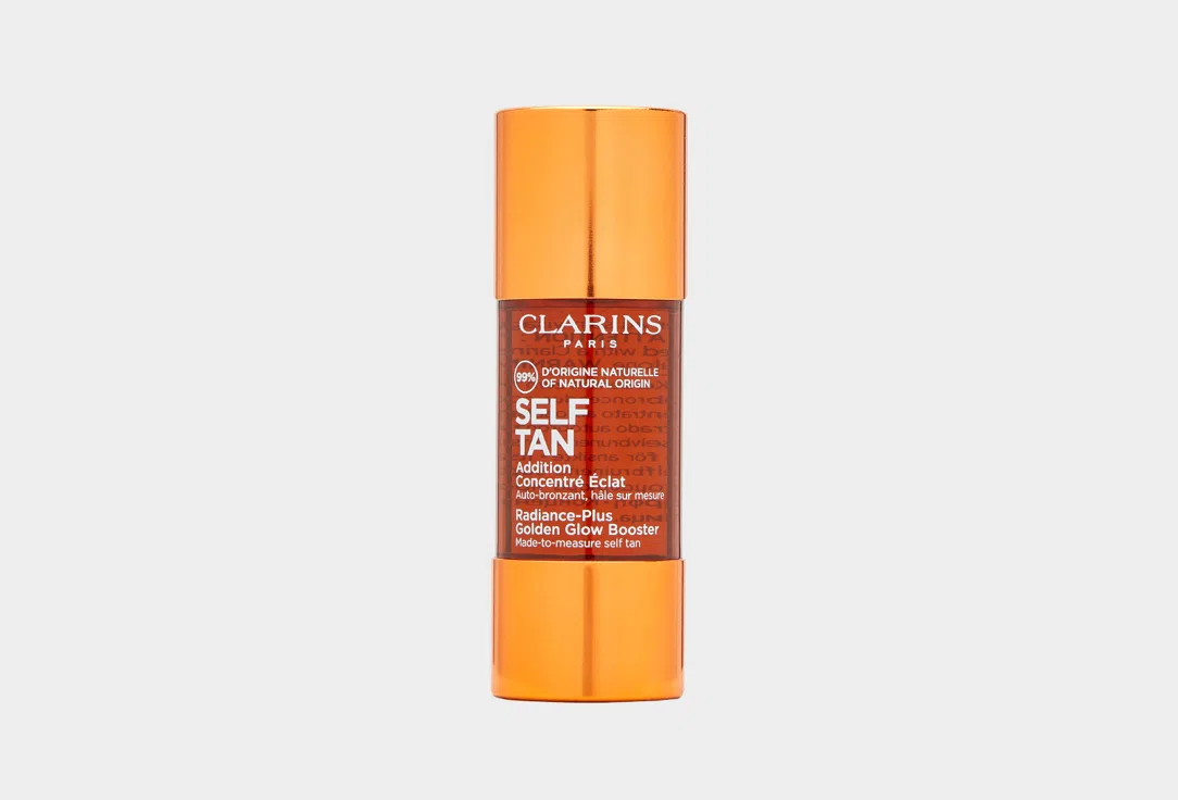 Концентрат с эффектом загара для лица Clarins Radiance-Plus Golden Glow Booster, 15 мл