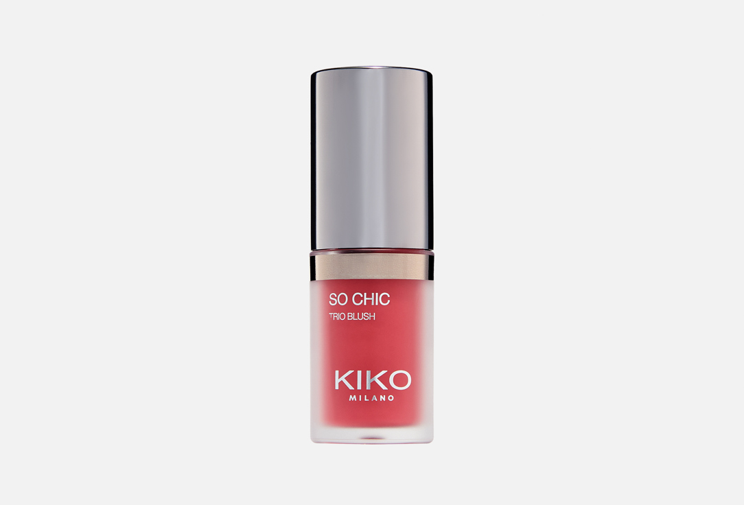 Румяна для лица KIKO Milano So Chic Trio, оттенок 04, 4,5 мл