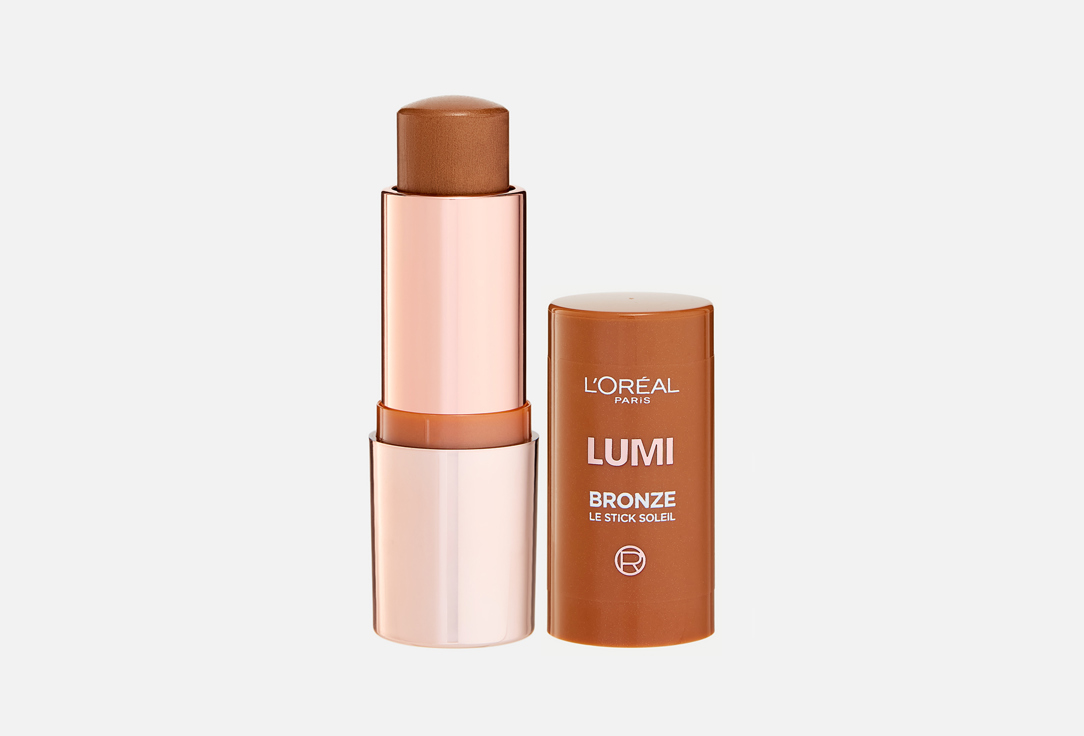 Бронзер-стик для лица L'Oréal Paris Lumi, оттенок 130 Sunset Dore, 9 г