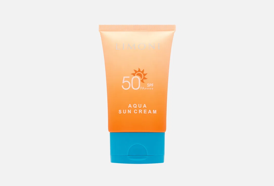 Limoni Крем для лица солнцезащитный Aqua SPF50+РА++++ 50мл