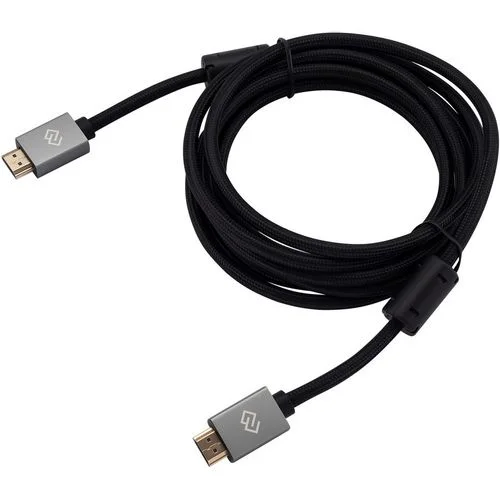 Кабель Digma HDMI (m) - HDMI (m), 3 м, черный