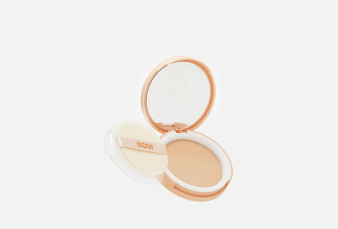 YADAH Пудра компактная воздушная Air Powder Pact SPF35 21 Natural Beige 9гр