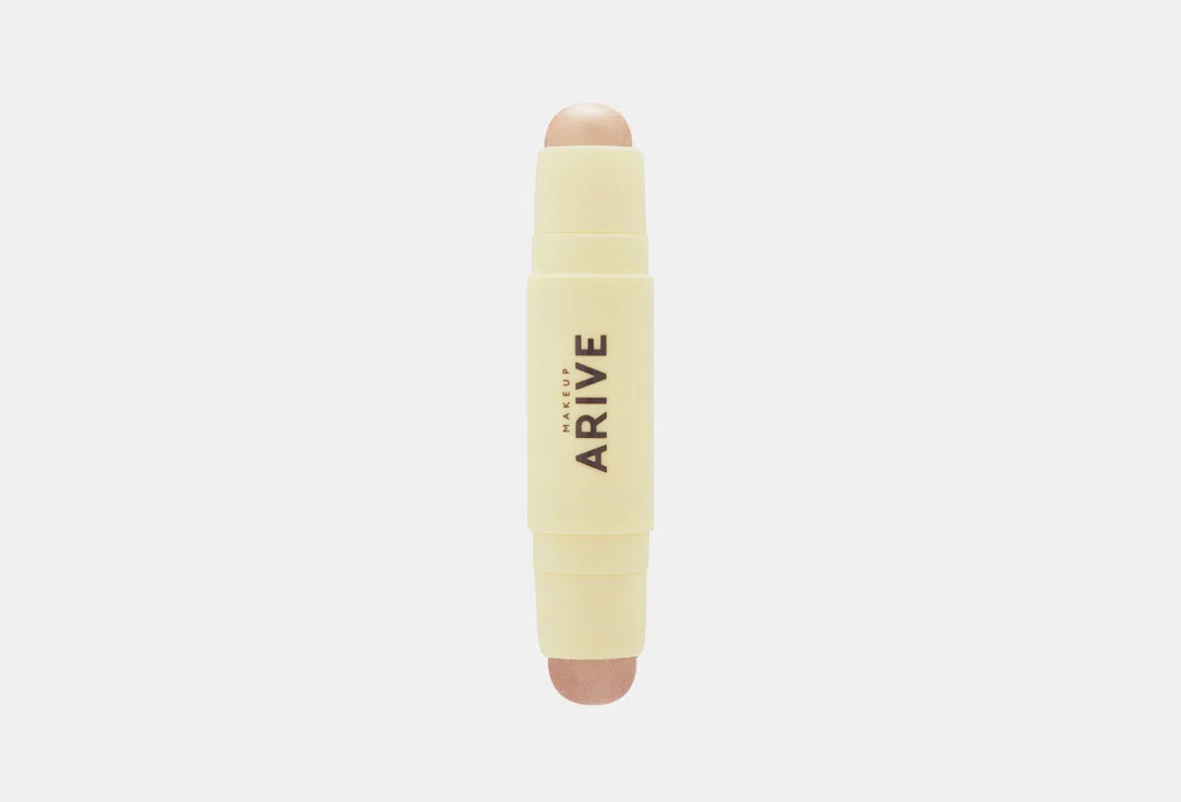 ARIVE MAKEUP Стик-хайлайтер для лица Двойной Matte&Dewy 02 10гр