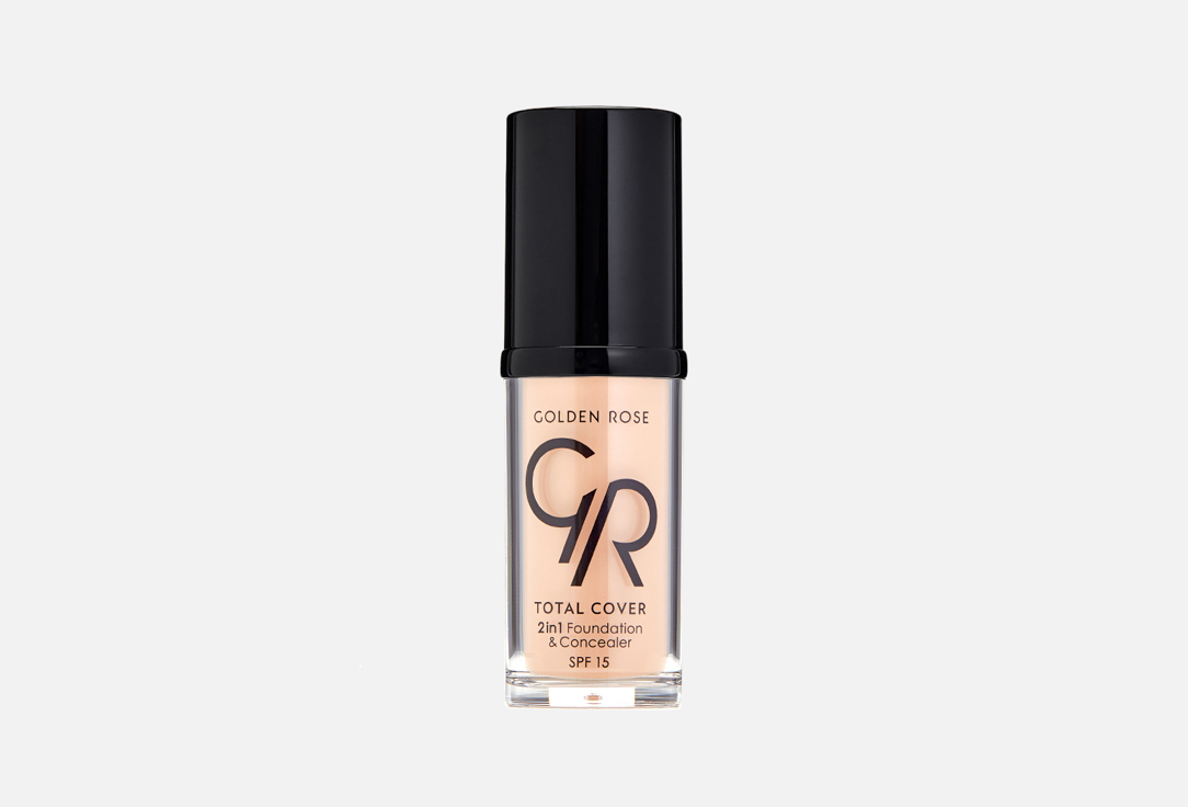 Тональный корректор для лица Golden Rose SPF 15, оттенок 04, 30 мл