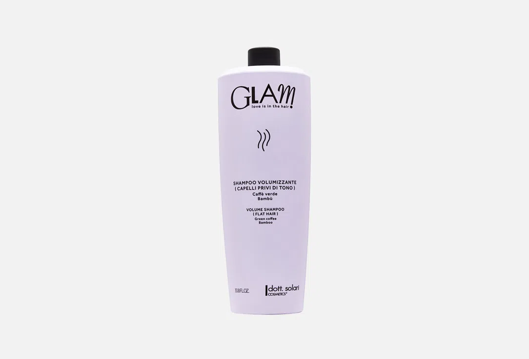 Шампунь для придания объема волосам Dott.Solari Cosmetics Glam Volume, 1 л
