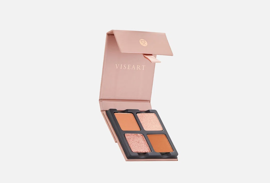 Палетка теней для век Viseart Petits Fours Amelie, 6 г