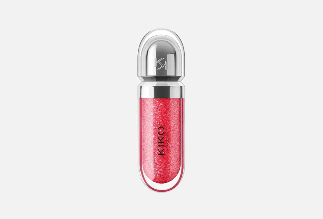 Блеск для губ Kiko Milano, оттенок 12 Pearly Amaryllis Red, 6,5 мл