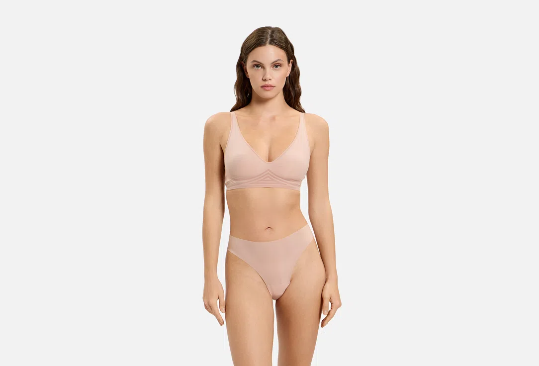 Бюстгальтер-бралетт Belle You Airy W2080065, розовый, размер M