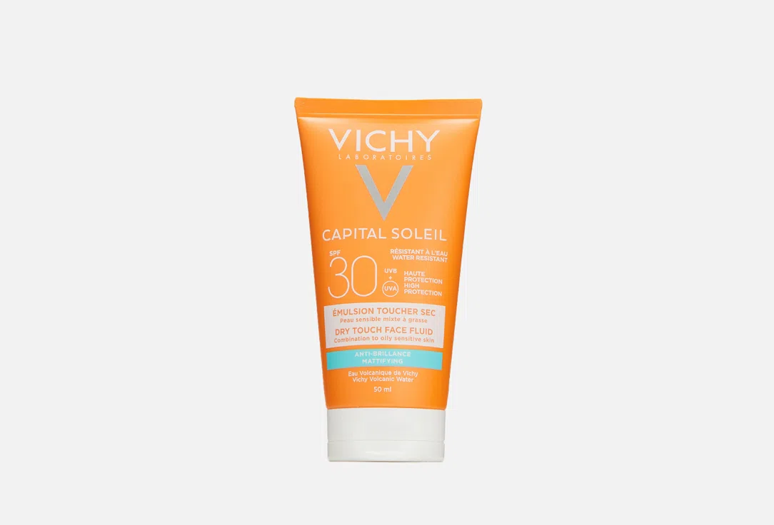Эмульсия солнцезащитная для лица Vichy Драй Тач, 50 мл