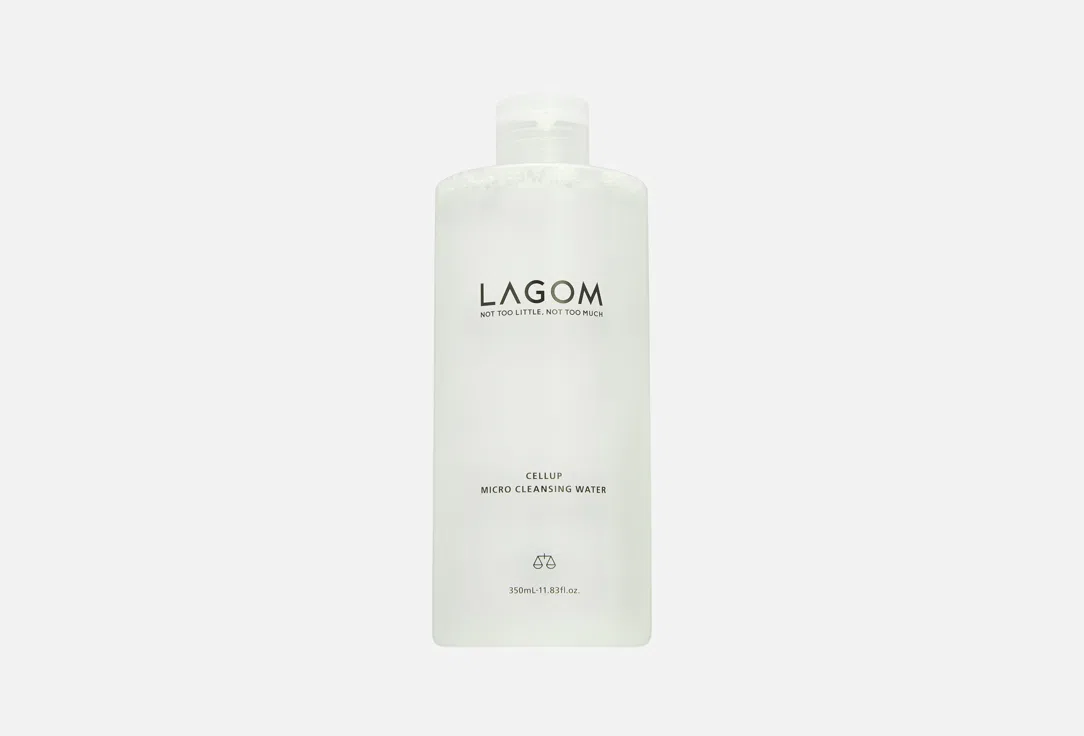 Мицеллярная вода для деликатного очищения Lagom Cellup Micro, 350 мл