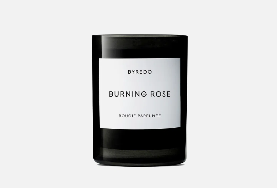 Ароматическая свеча Byredo Burning Rose, 240 г