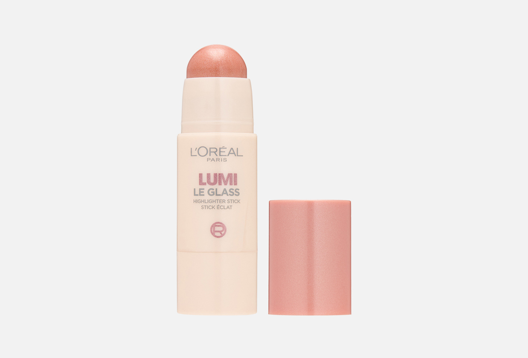 Хайлайтер-стик L'Oreal Paris Lumi 620 Pink Ballet, розовый, сияющий финиш, 5 г