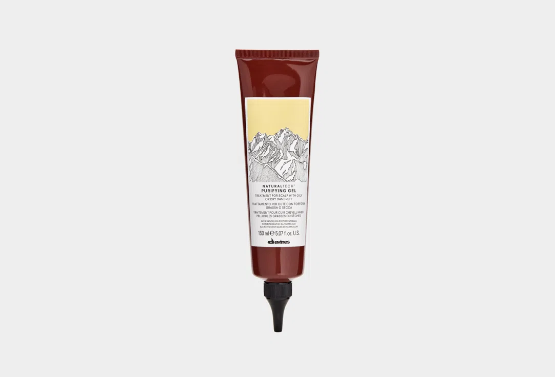 Гель очищающий для кожи головы Davines Naturaltech Purifying, 150 мл