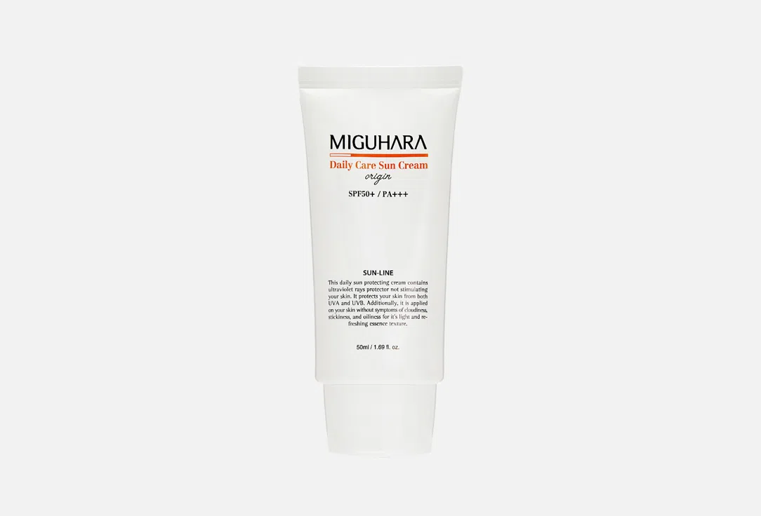 MIGUHARA Крем солнцезащитный Daily Care Sun Orgin SPF50+ 50мл