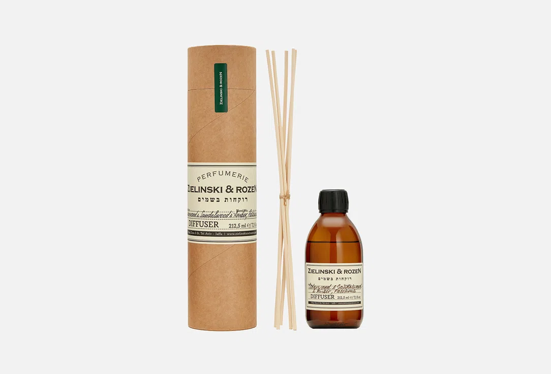 Аромадиффузор ZIELINSKI & ROZEN Cedarwood, Neroli, Amber, 212 мл