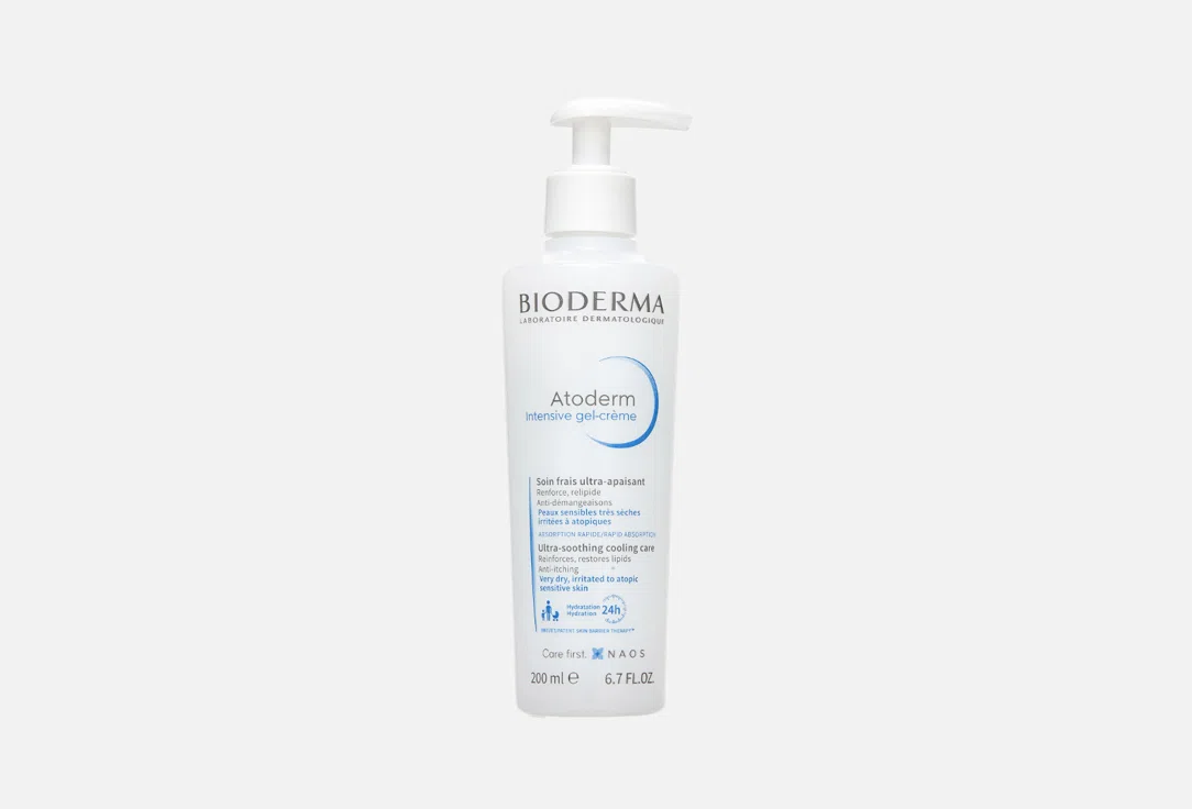 Гель-крем для лица и тела Bioderma Atoderm Intensive, 200 мл