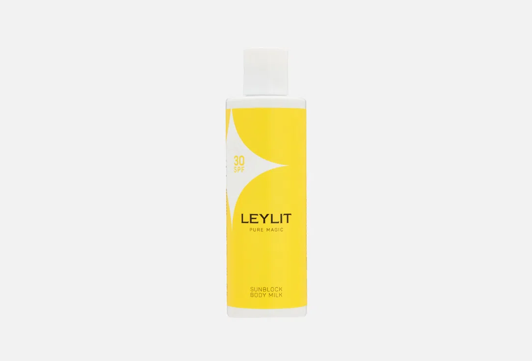 LeyLit Молочко для тела солнцезащитное SPF30 200мл