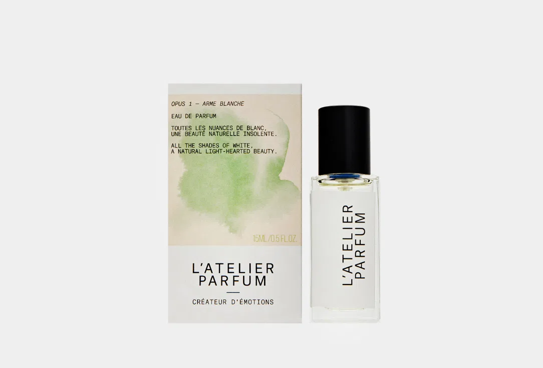 Парфюмерная вода L'Atelier Parfum Arme Blanche, 15 мл, унисекс, миниатюра