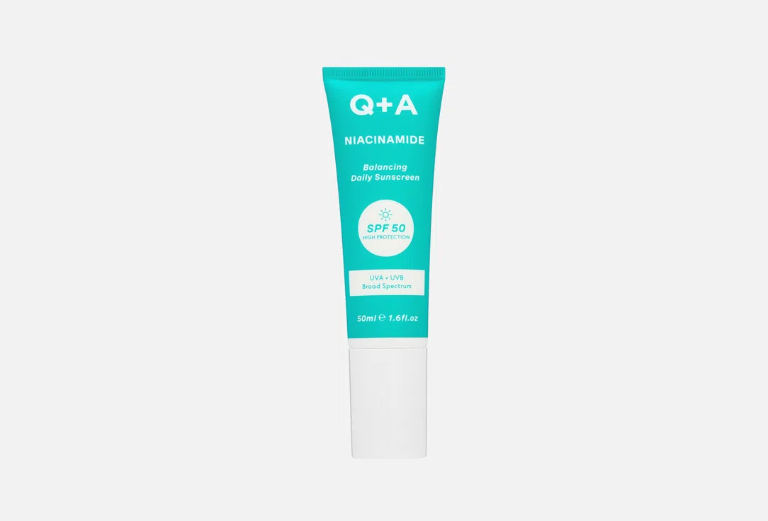 Q+A Крем для лица Niacinamide SPF50 50мл