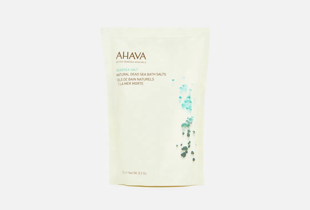 Натуральная соль для ванны из Мертвого моря Ahava Deadsea Salt, 250 г