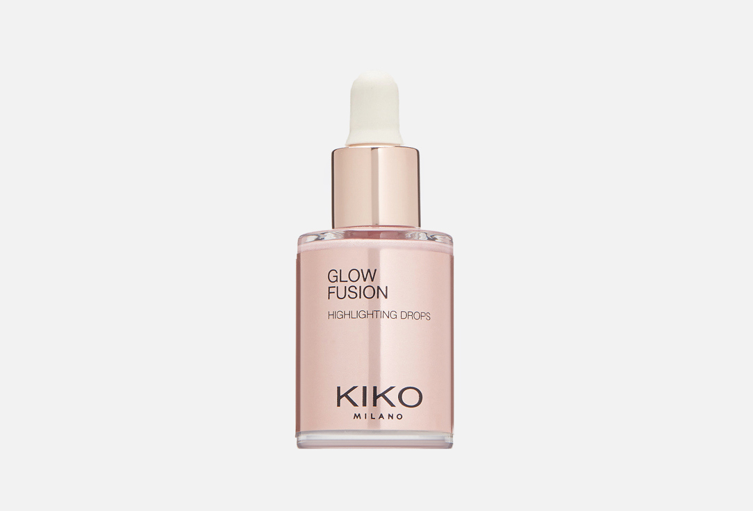 Хайлайтер для лица Kiko Milano, жидкий, оттенок 01 Platinum Rose, 10 мл