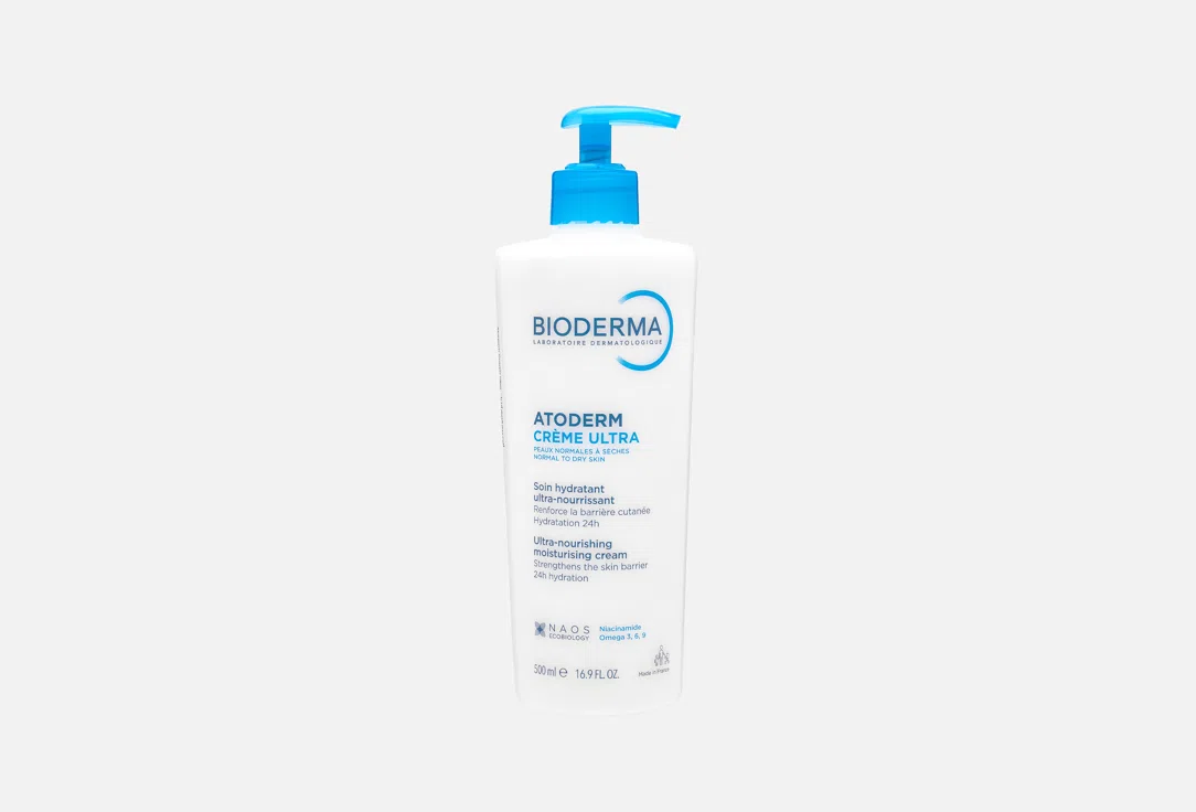 Крем для лица и тела Bioderma Atoderm Ultra, 500 мл