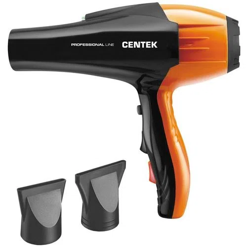 Фен Centek CT-2226, 2200Вт, черный и оранжевый