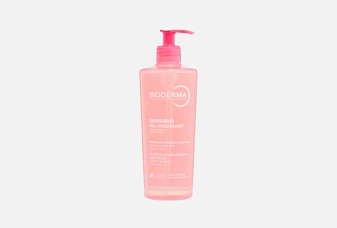 Гель для умывания Bioderma Sensibio, 500 мл