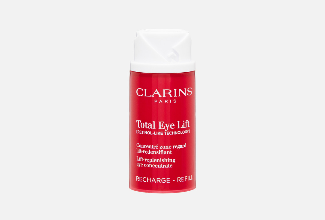 Концентрат для кожи вокруг глаз Clarins Total Eye Lift, рефил, 15 мл