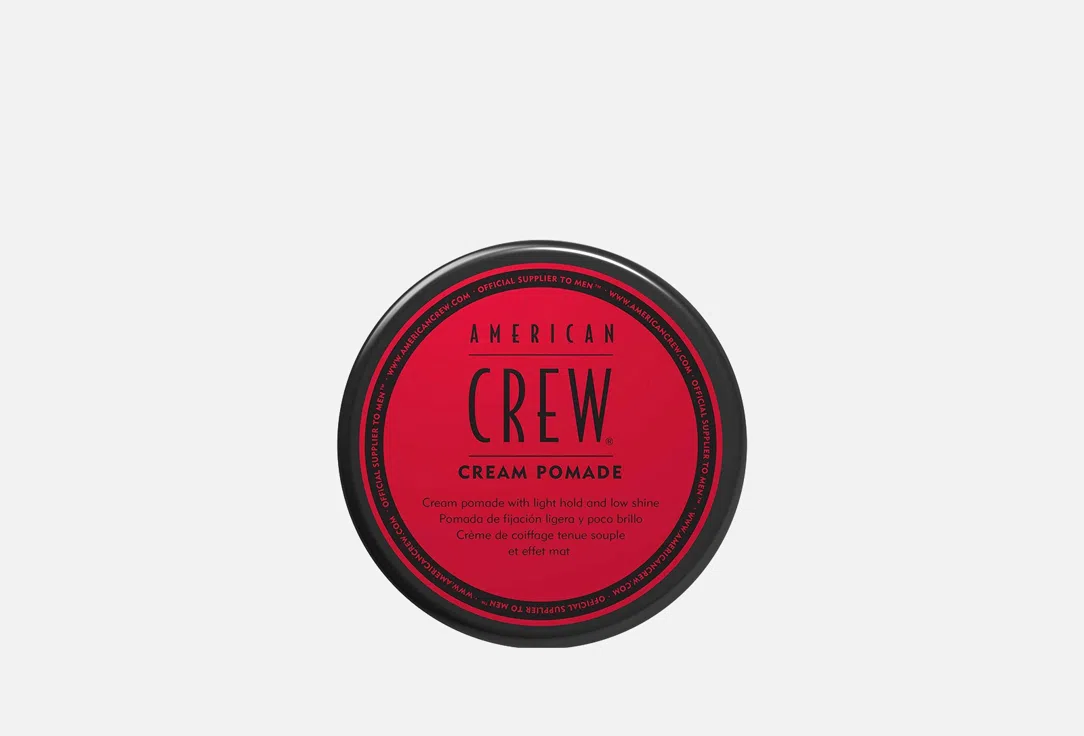 Крем-помада для укладки волос легкой фиксации American Crew, 85 г, для мужчин
