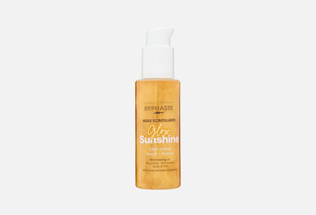 Byphasse Масло для тела и волос Glow sunshine 100мл