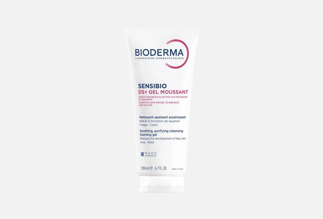 Гель для умывания Bioderma Sensibio DS+, 200 мл