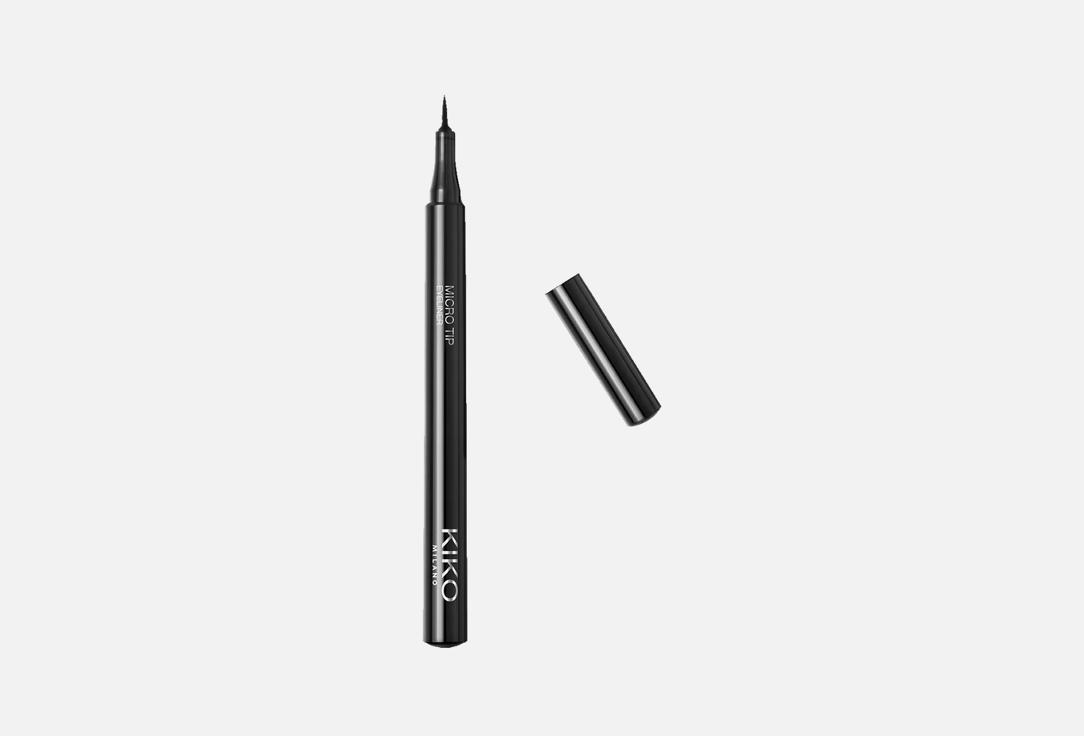 Жидкая подводка для глаз Kiko Milano Micro Tip, оттенок Black, 1,1 мл