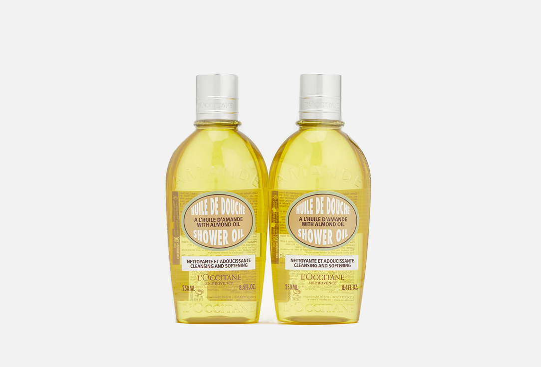 Подарочный набор L'Occitane «Миндаль», 2 предмета, с маслом для душа